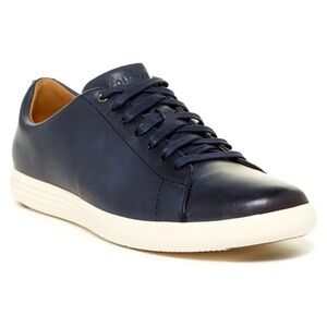 Cole Haan Grand Crosscourt II Sneaker Navy Leather 11
